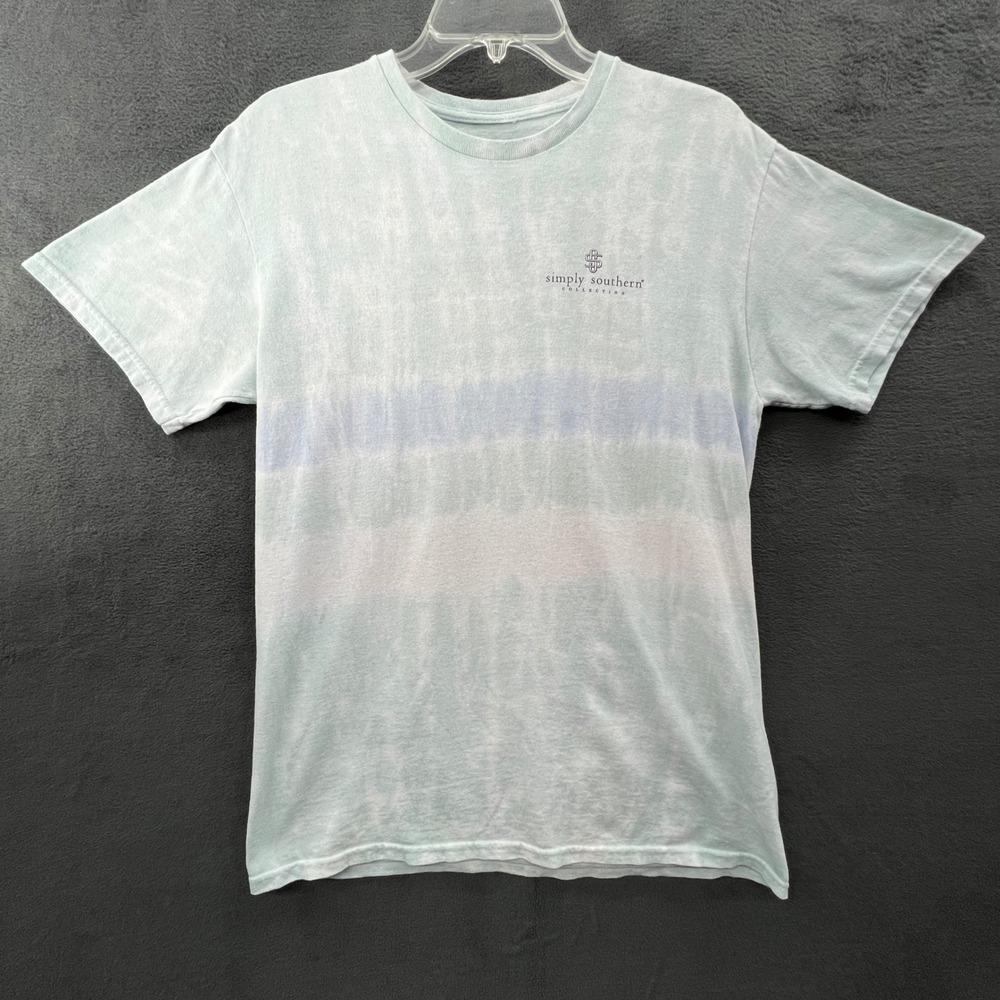 Simply‎ Southern Collection Medium Tie Dye Sloth Graphic T-Shirt Casual Cute